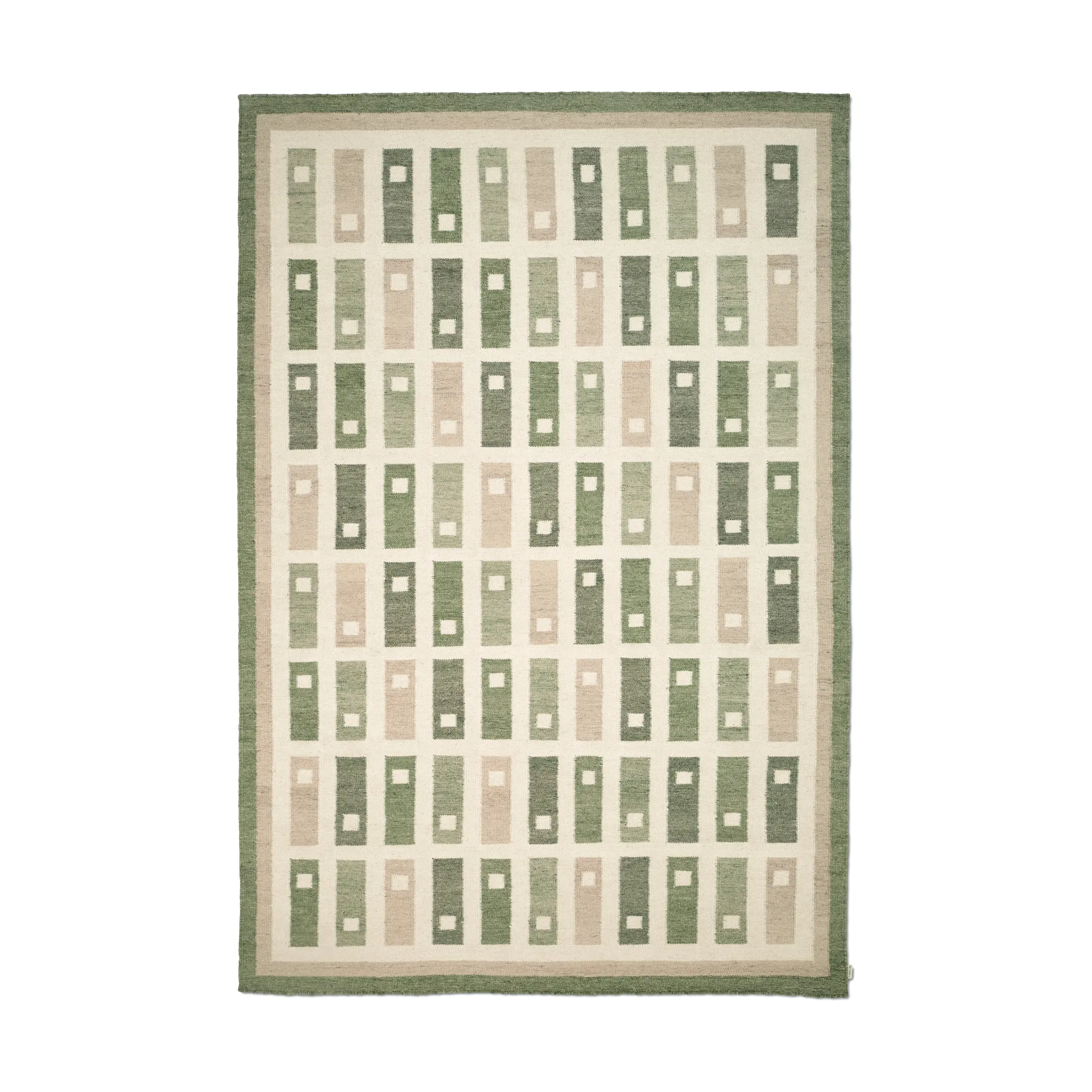 Röllakan Fyrbo matta, Grön, 200x300 cm Classic Collection
