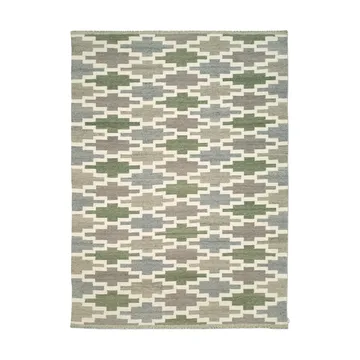 Röllakan Korsnäs matta - Blågrön, 170x230 cm - Classic Collection