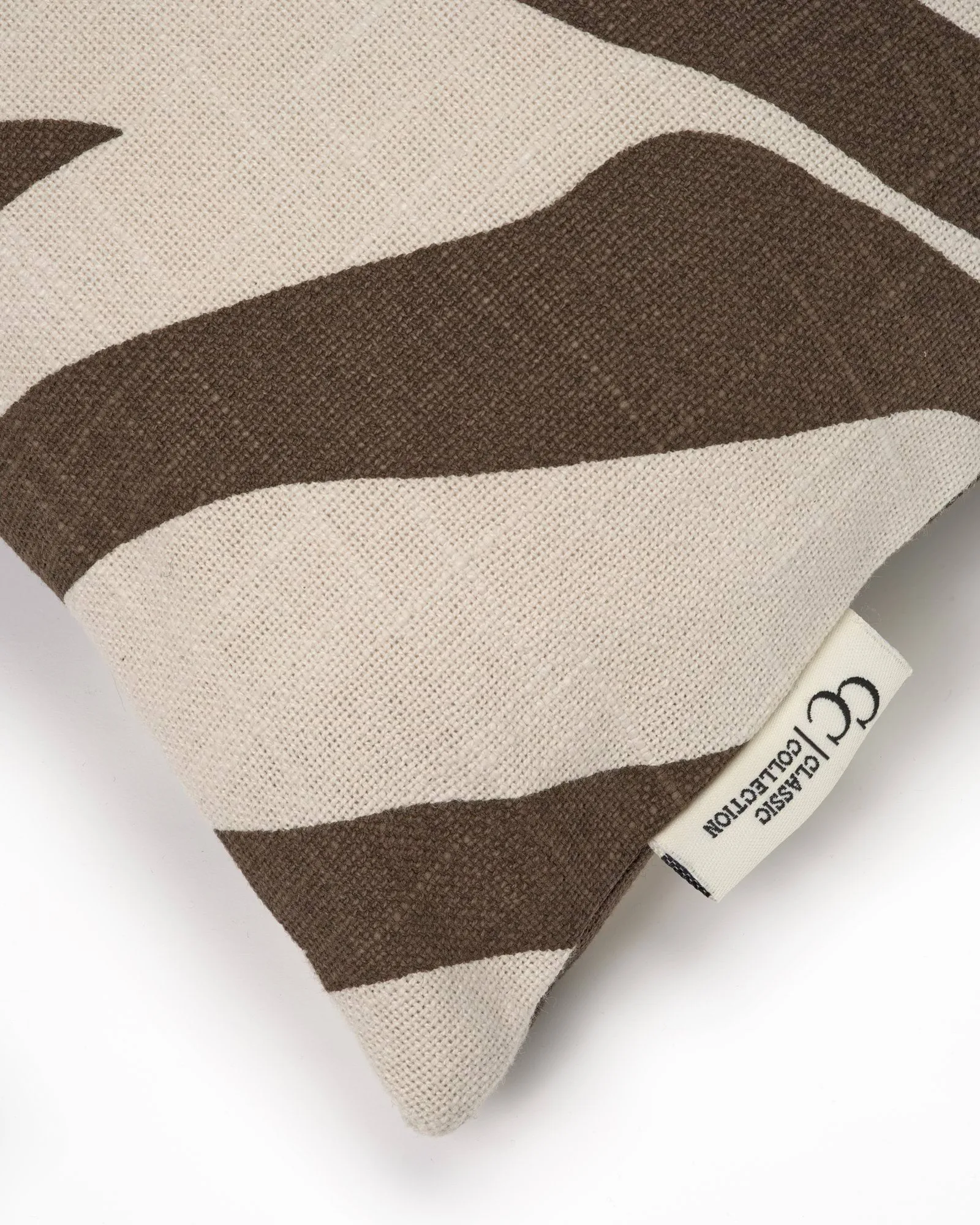 Savannah kuddfodral, Brown-off white, 50x50 cm Classic Collection