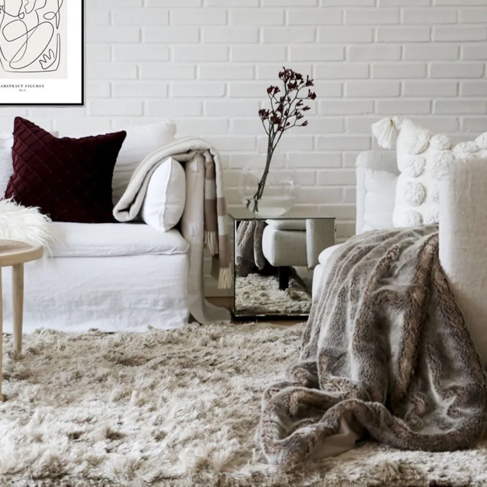 Shaggy matta 250x350 cm, Champagne Classic Collection