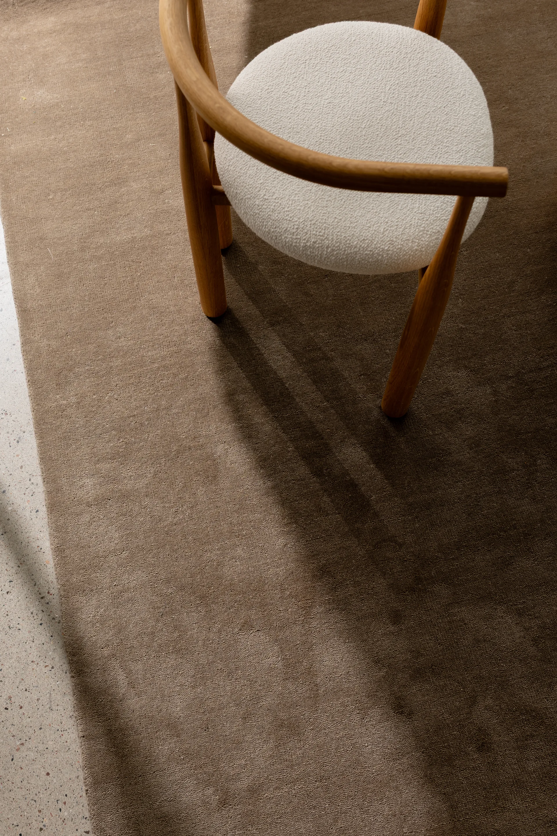 Solid matta, Brun, 250x350 cm Classic Collection