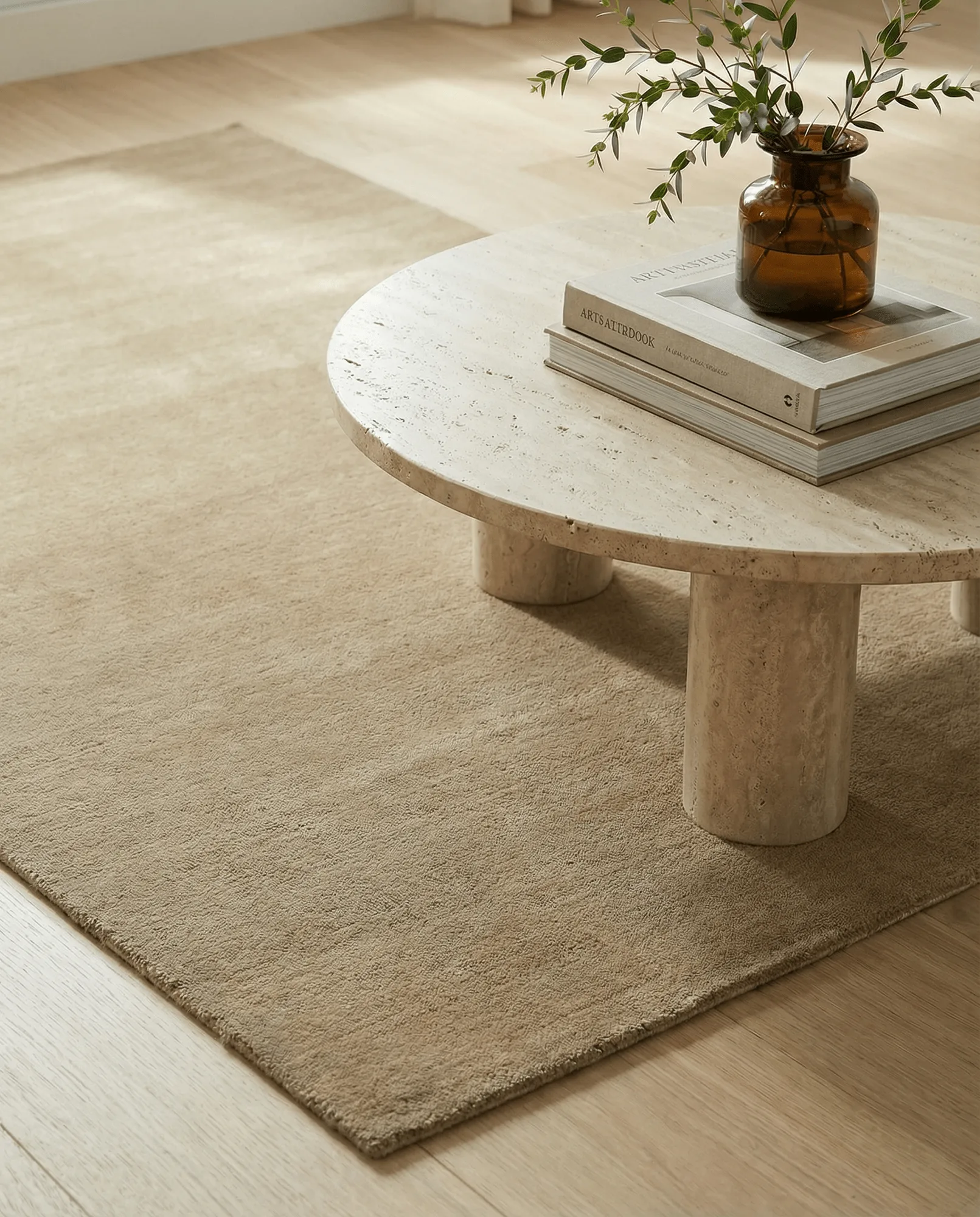Solid matta, Wheat, 200x300 cm Classic Collection