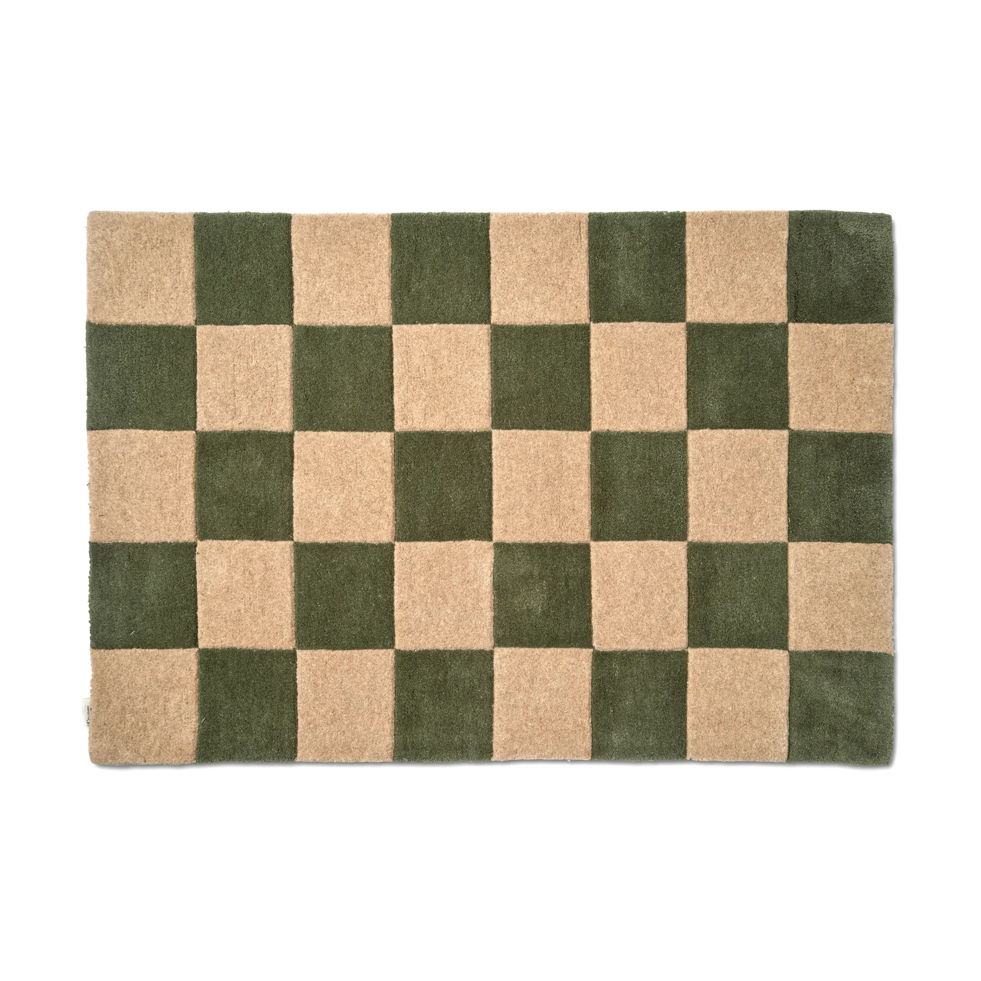 Square dörrmatta, Forest green, 85x130 cm Classic Collection
