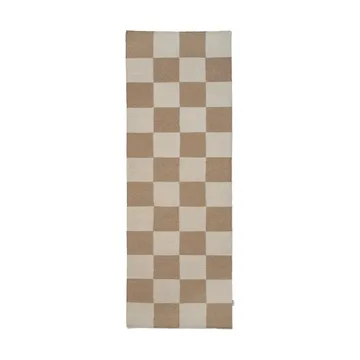 Square gångmatta - Vit-natur, 80x200 cm - Classic Collection