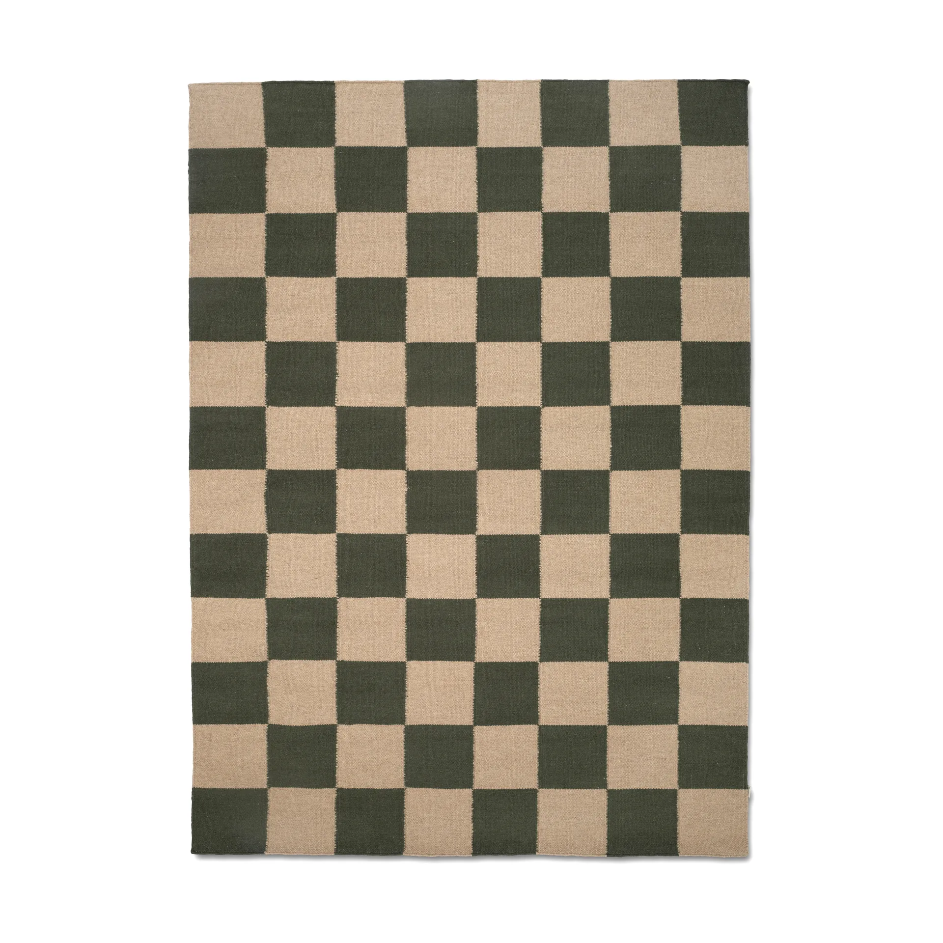 Square matta, Green-natur, 170x230 cm Classic Collection