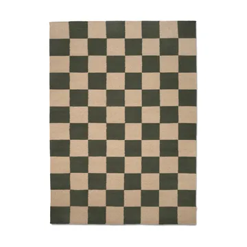 Square matta - Green-natur, 170x230 cm - Classic Collection