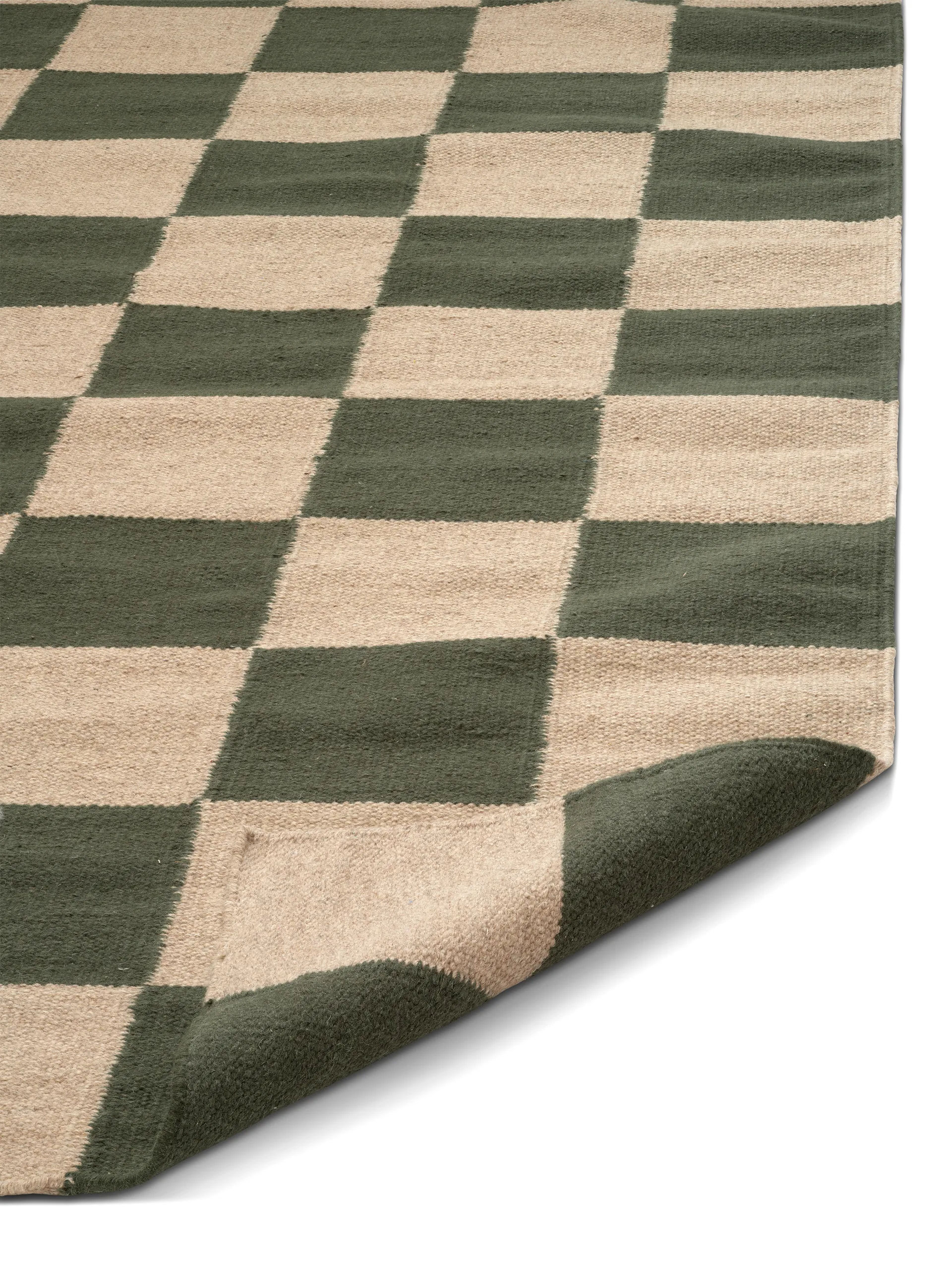 Square matta, Green-natur, 200x300 cm Classic Collection