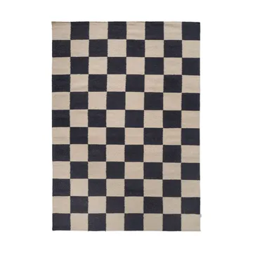 Squares matta - Svart-beige, 200x300 cm - Classic Collection