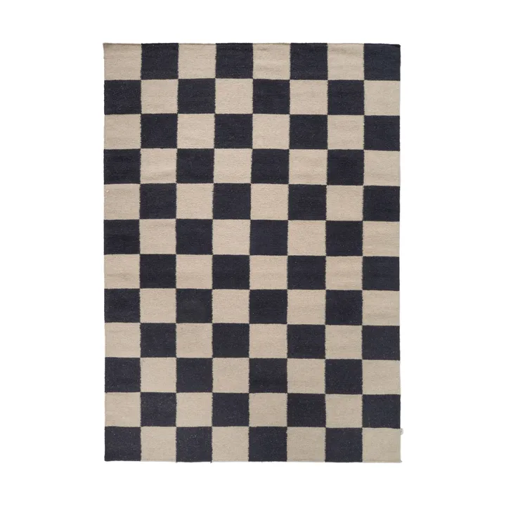 Squares matta - Svart-beige, 200x300 cm - Classic Collection