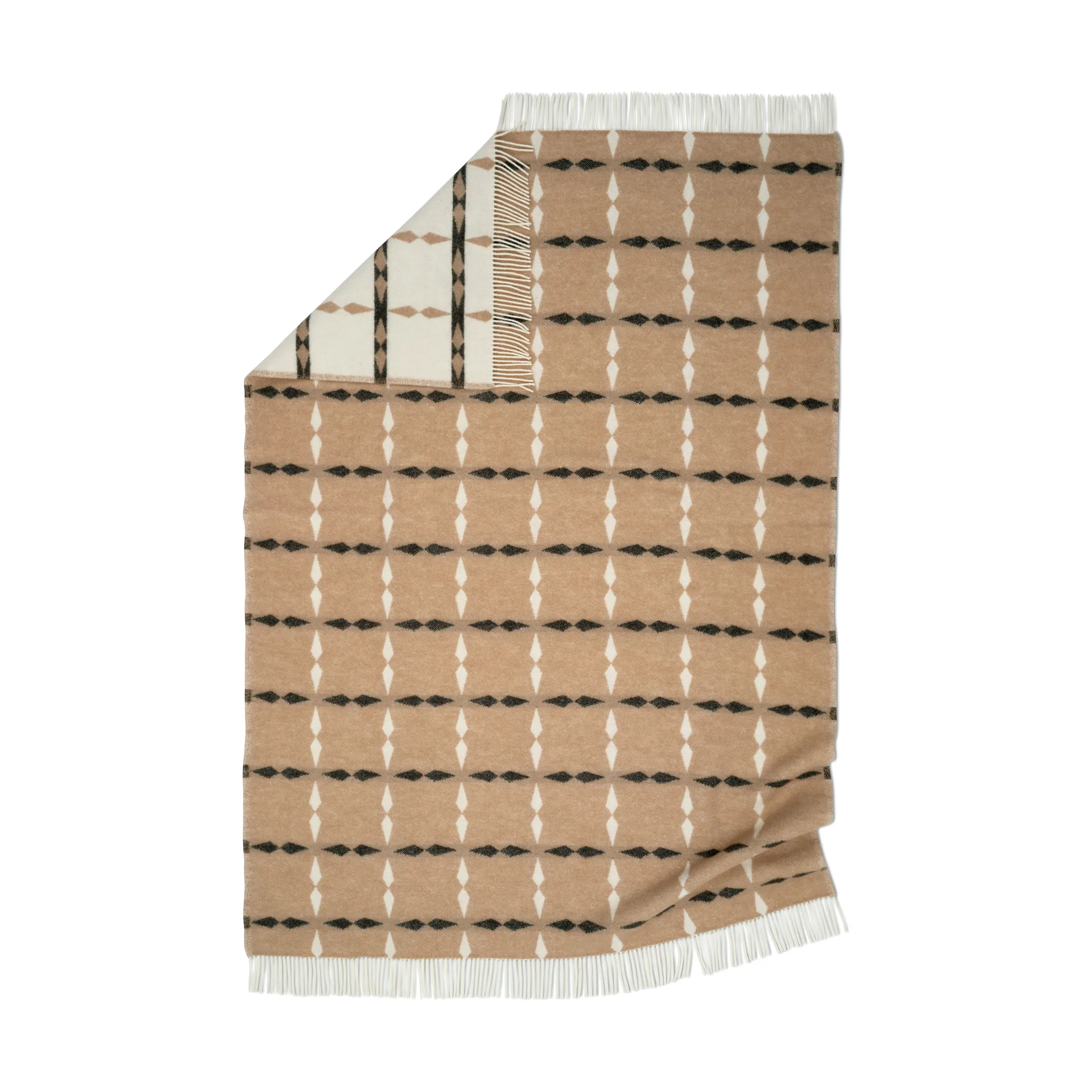 Tile pläd 130x180 cm, Beige Classic Collection