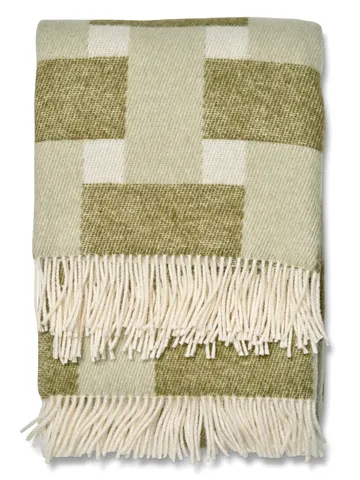 Weave pläd 130x180 cm - Grön - Classic Collection