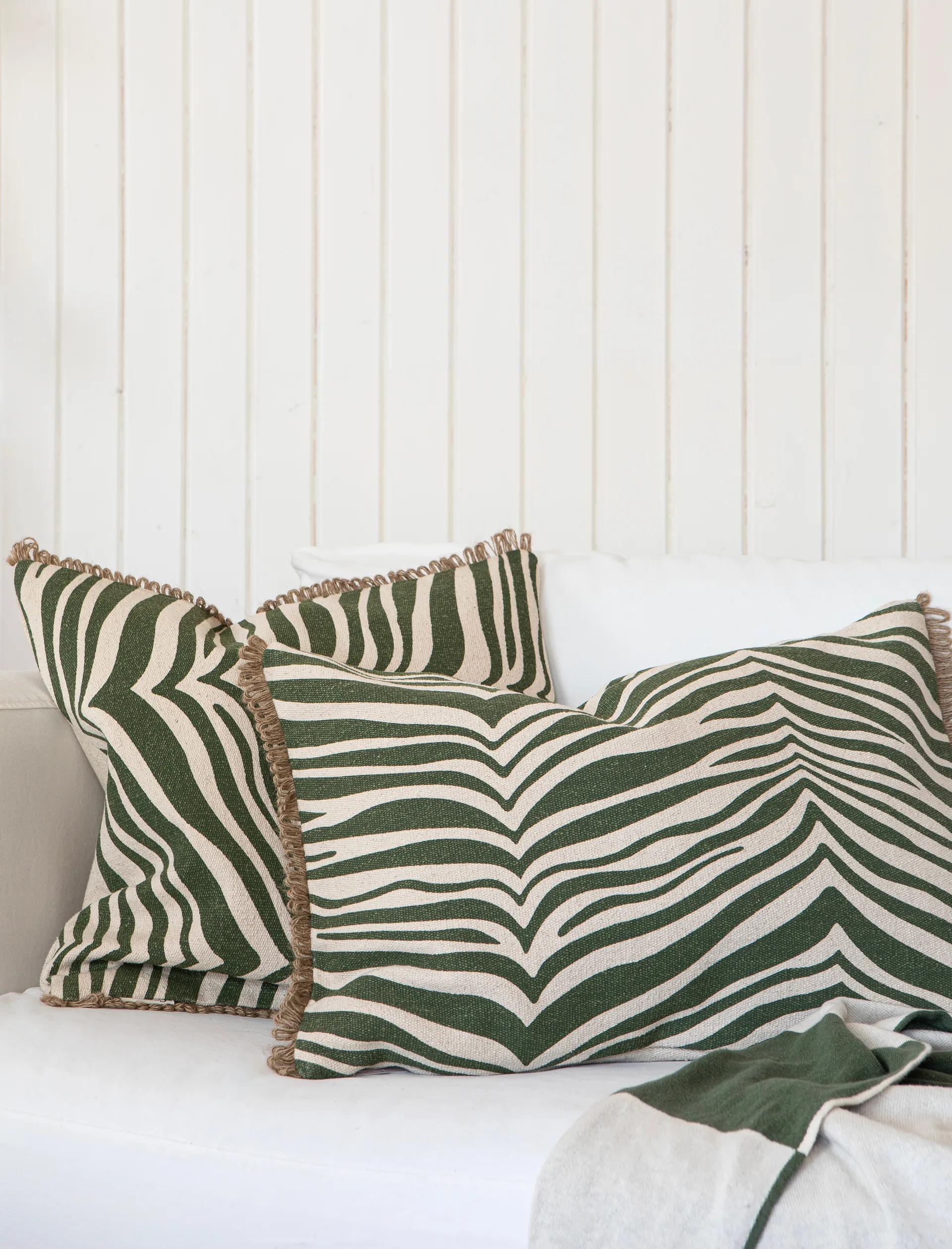Zebra kudde 40x60 cm, Grön Classic Collection