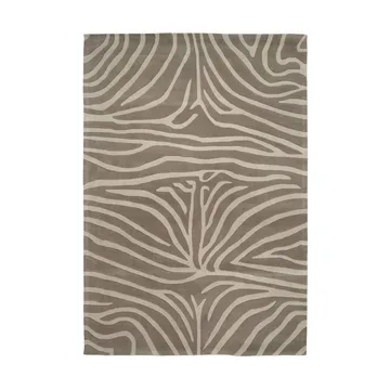 Zebra ullmatta - Beige, 170x230 cm - Classic Collection
