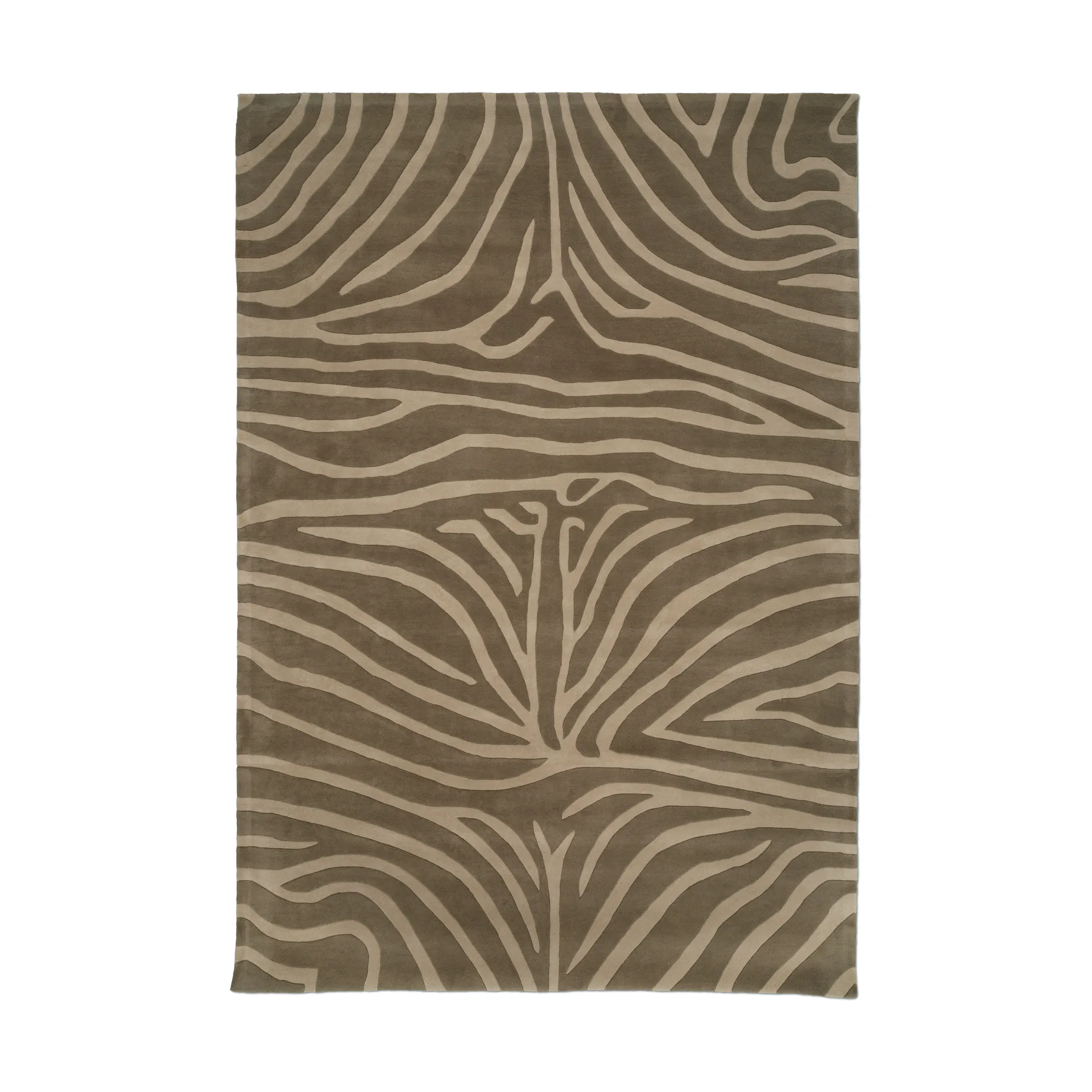 Zebra ullmatta, Brown, 250x350 cm Classic Collection