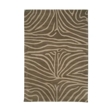 Zebra ullmatta - Brown, 250x350 cm - Classic Collection