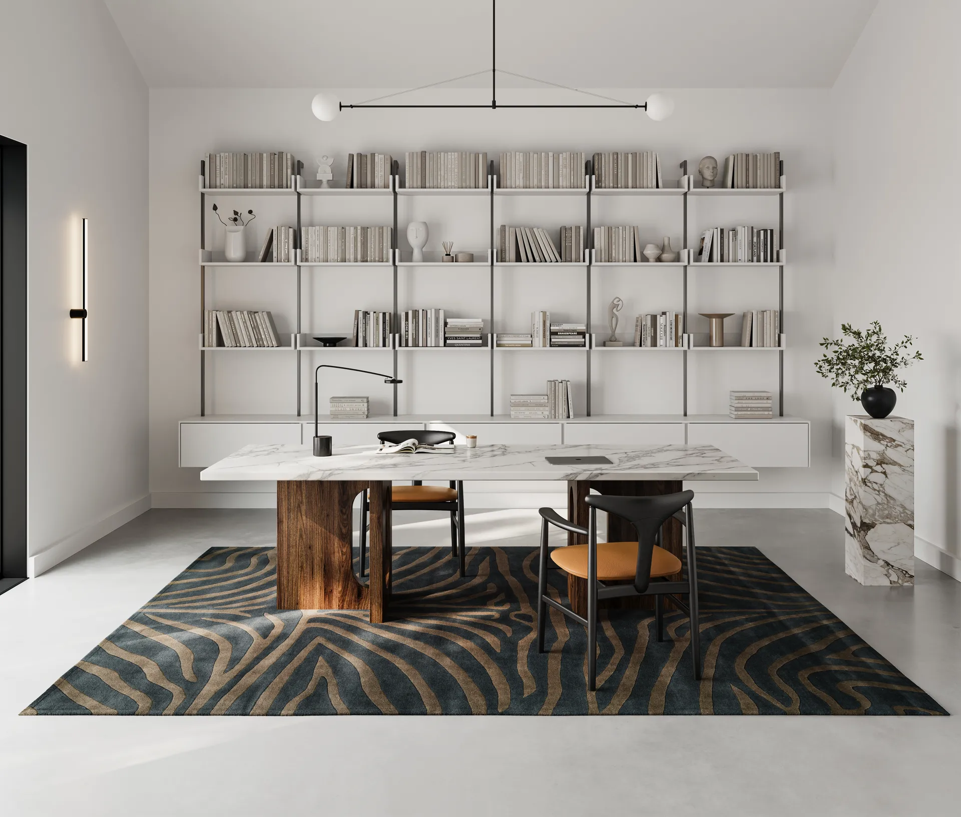 Zebra ullmatta, Horizon, 250x350 cm Classic Collection