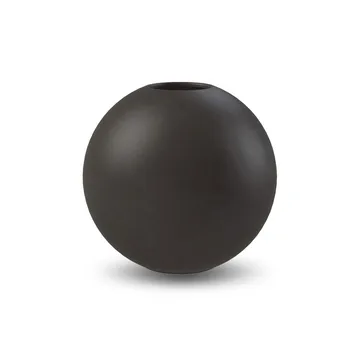 Ball vas black - 10 cm - Cooee Design