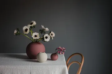 Ball vas cinder rose - 8 cm - Cooee Design