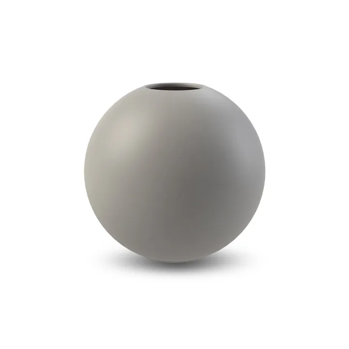 Ball vas grey - 10 cm - Cooee Design