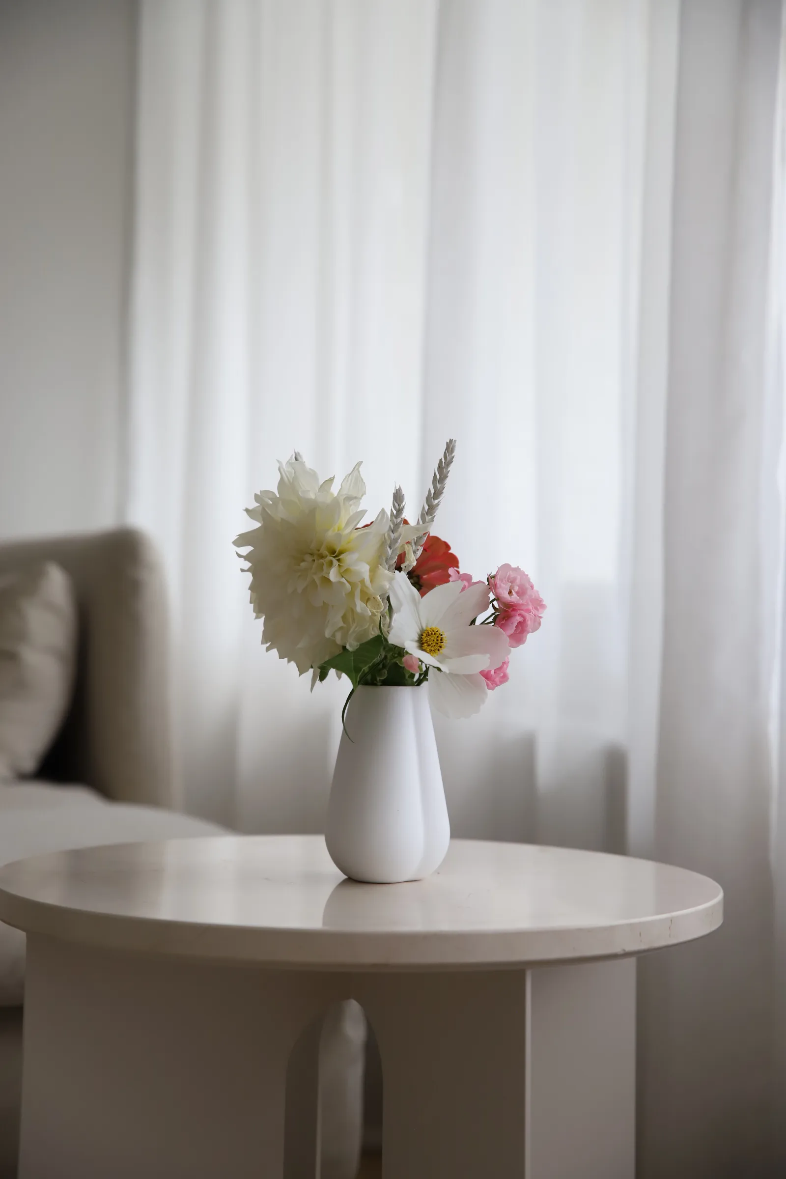 Clover vas 11 cm, White Cooee Design