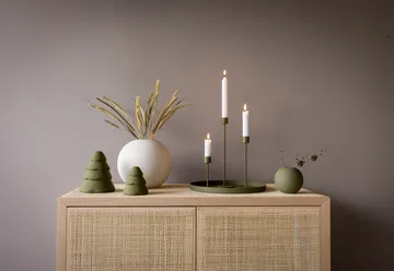 Cooee ljusstake 13 cm - Olive - Cooee Design
