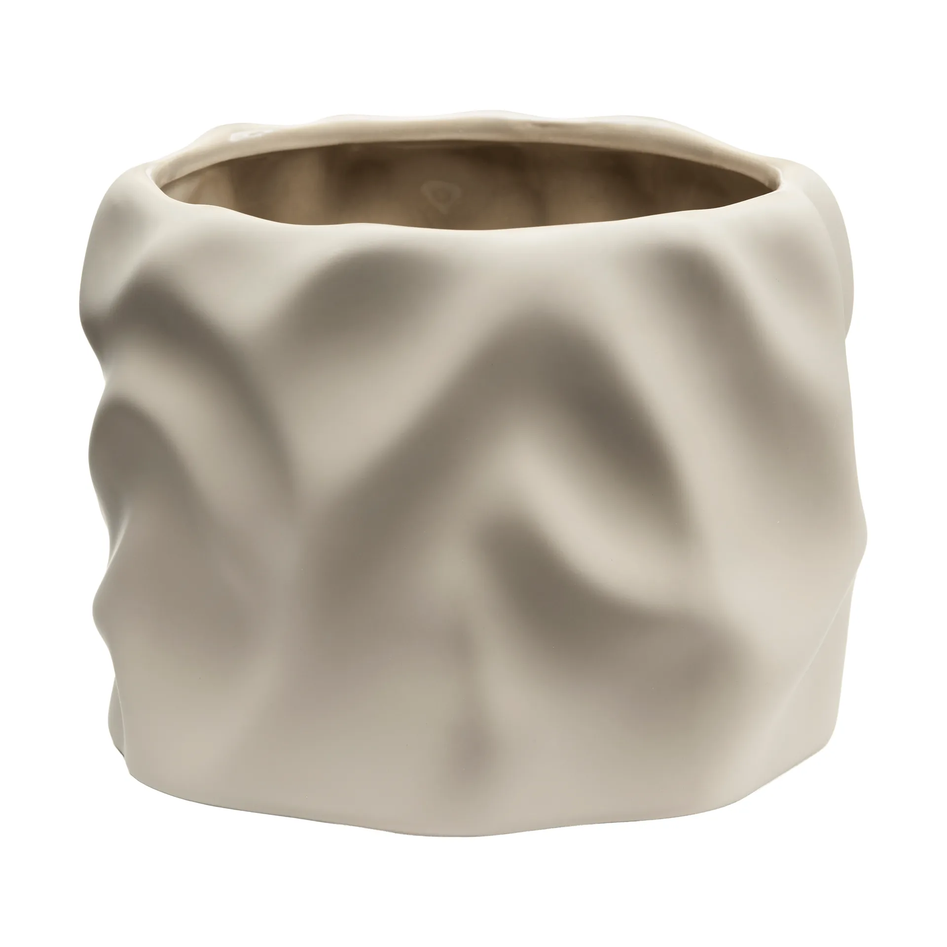 Drift desert blomkruka, Sand, small Ø15 cm Cooee Design