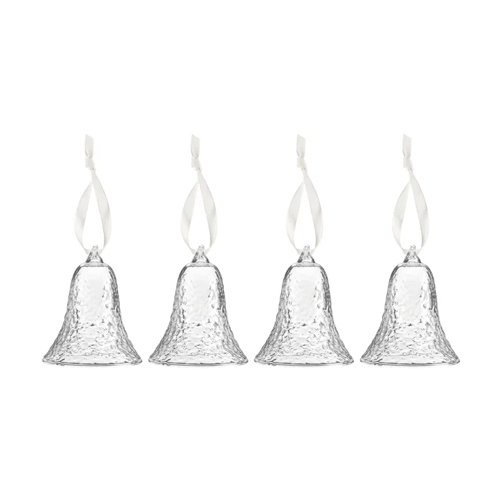 Gry bell klocka 8 cm - Clear - Cooee Design