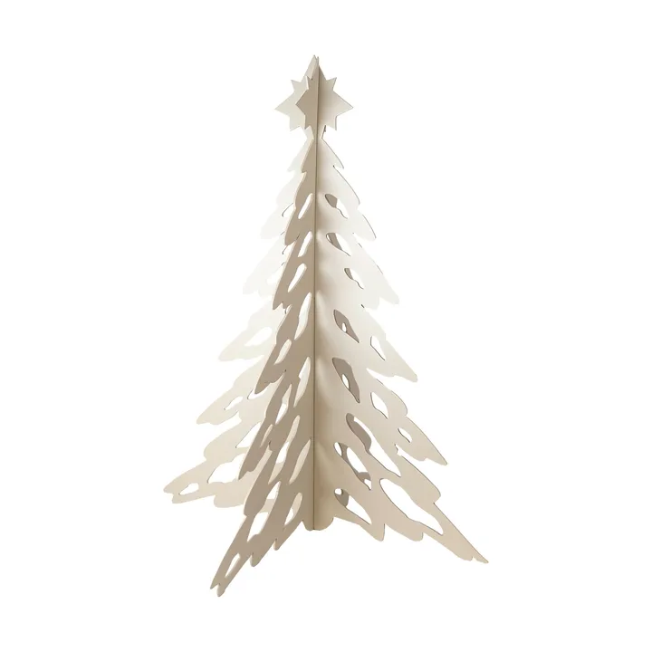 Pinetree dekorationsgran 15 cm - Sand - Cooee Design