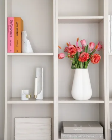 Quarter värmeljusstake - Carrara - Cooee Design