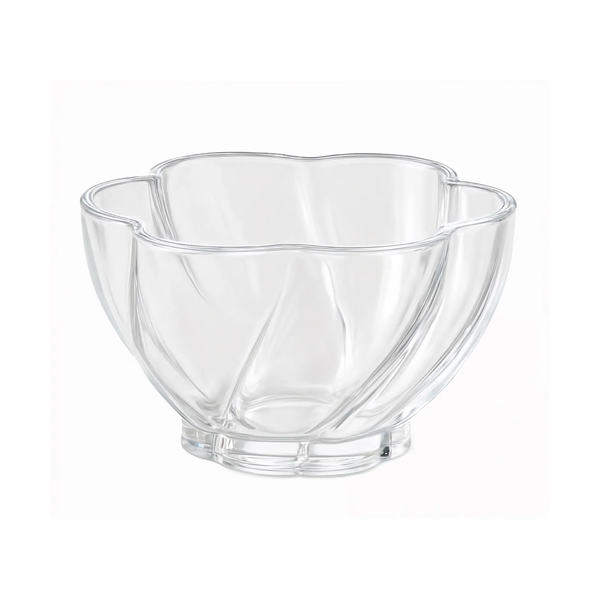 Twist ljuslykta-skål Ø10x5,5 cm, Clear Cooee Design