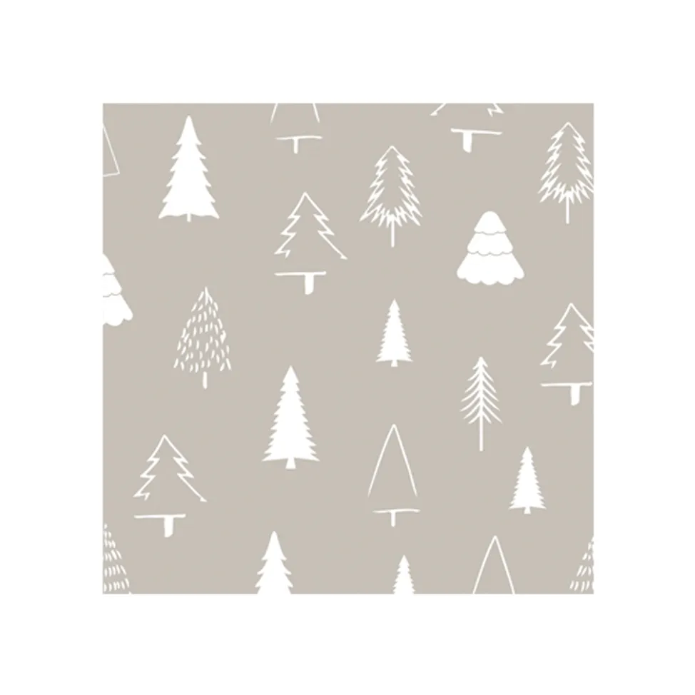Woods servett 33x33 cm 20-pack, Sand-white Cooee Design