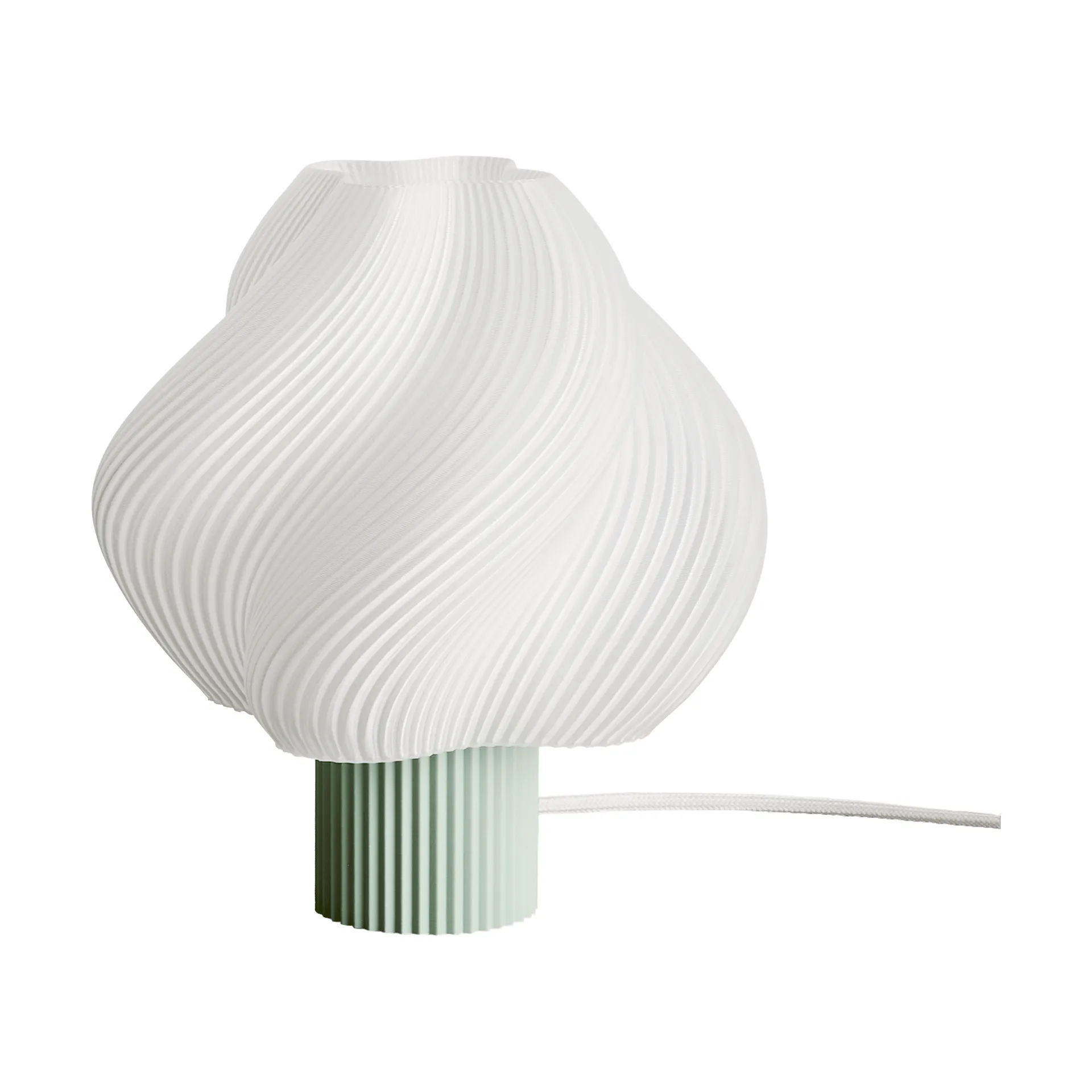 Soft Serve bordslampa, Matcha, Regular, 26 cm Crème Atelier