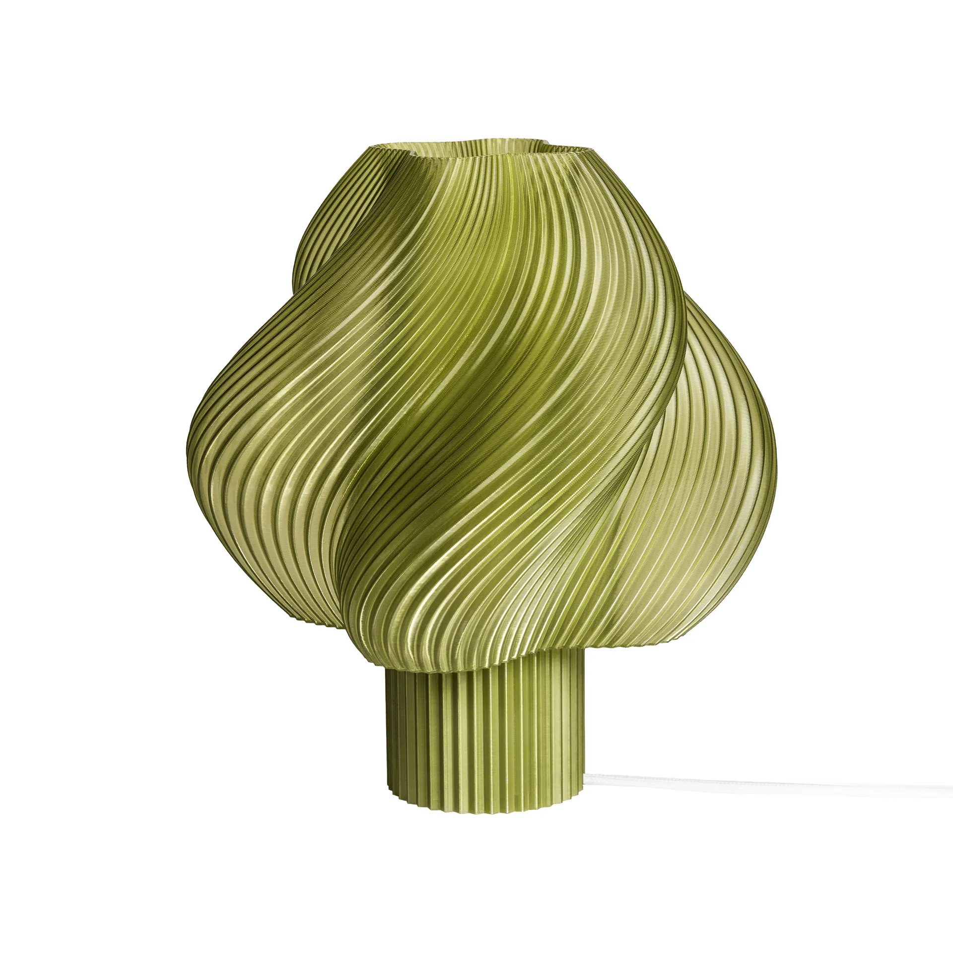 Soft Serve bordslampa, Olive, Regular, 26 cmOlive Crème Atelier