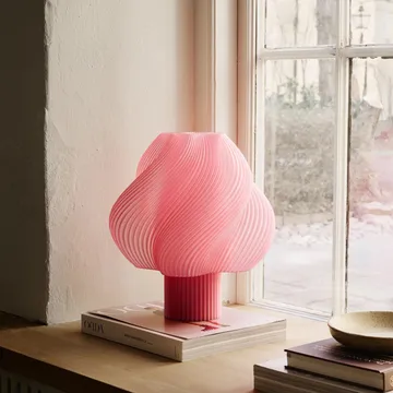 Soft Serve bordslampa - Peach sorbet, Grande, 34 cm - Crème Atelier