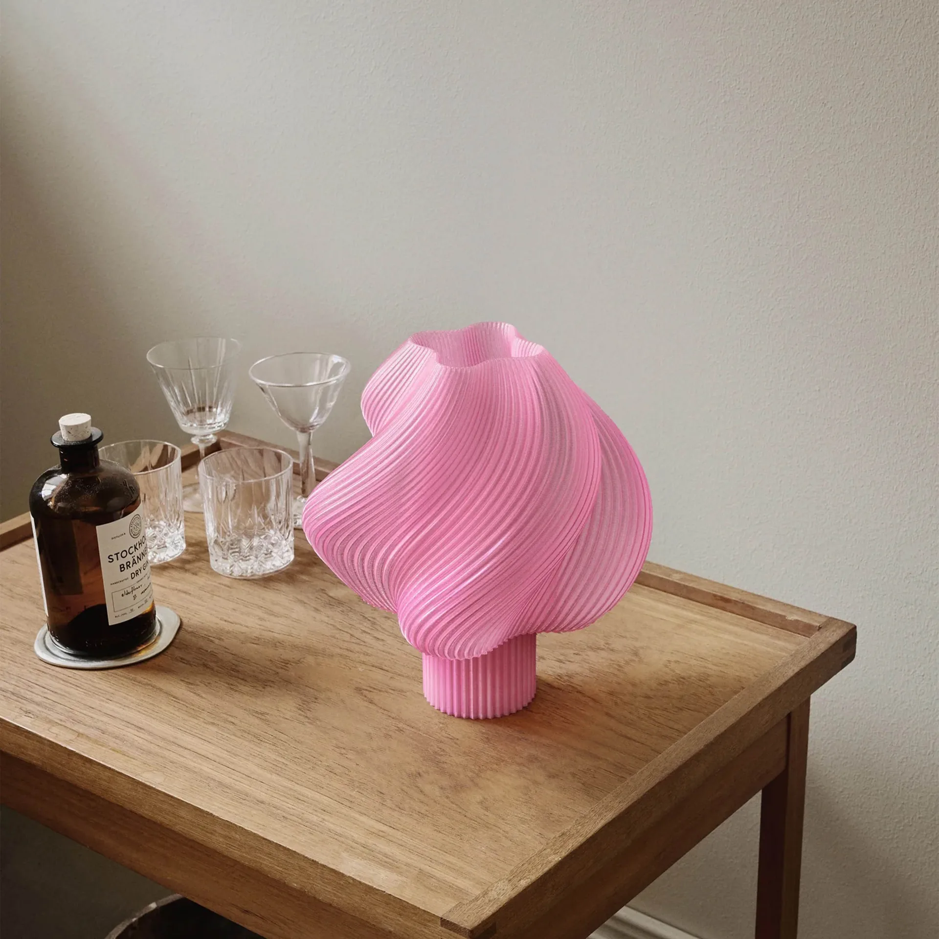 Soft Serve bordslampa, Rose sorbet, Regular, 26 cm Crème Atelier