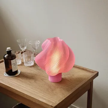 Soft Serve bordslampa - Rose sorbet, Regular, 26 cm - Crème Atelier