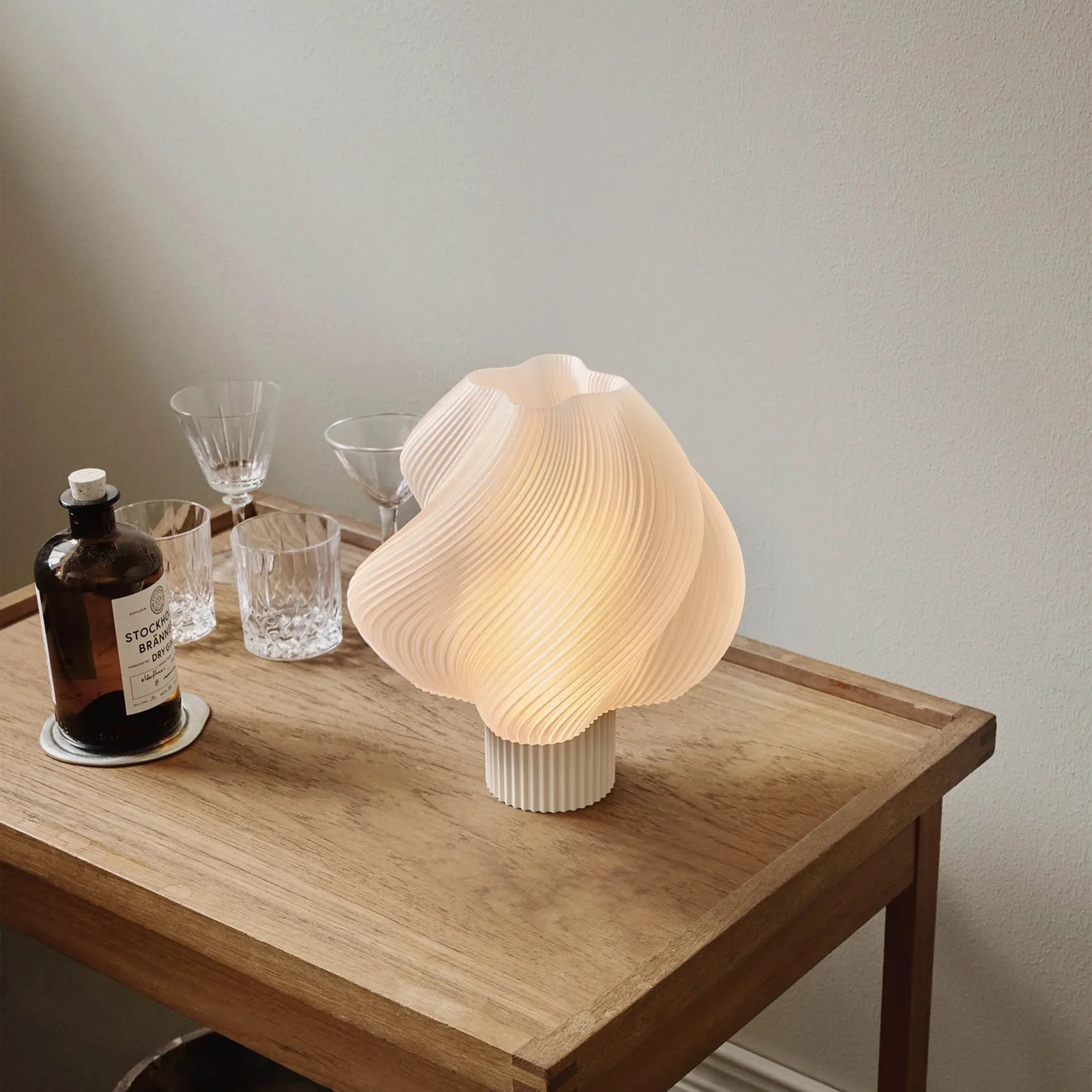 Soft Serve bordslampa, Vanilla bean, Regular, 26 cm Crème Atelier