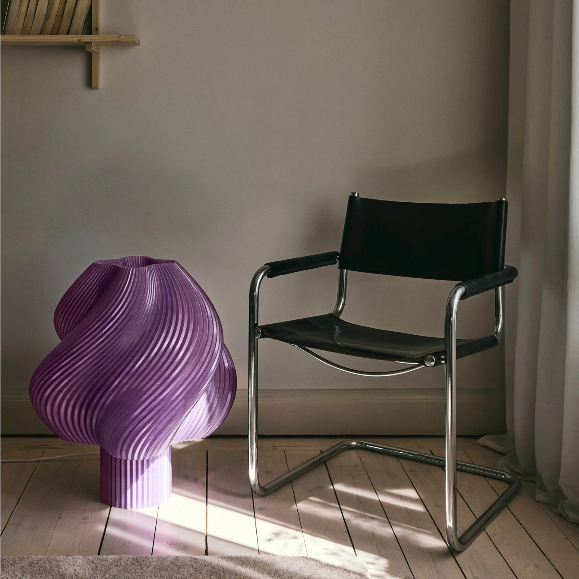 Soft Serve golvlampa, Lavender Sorbet, Mega, 63 cm Crème Atelier
