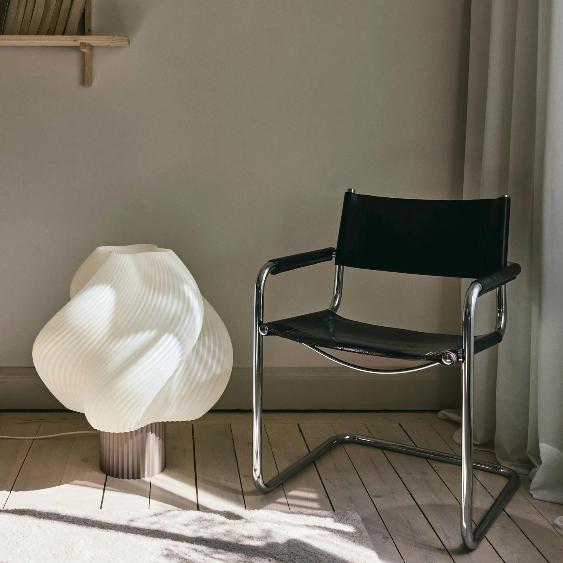 Soft Serve golvlampa, Mocha, Mega, 63 cm Crème Atelier