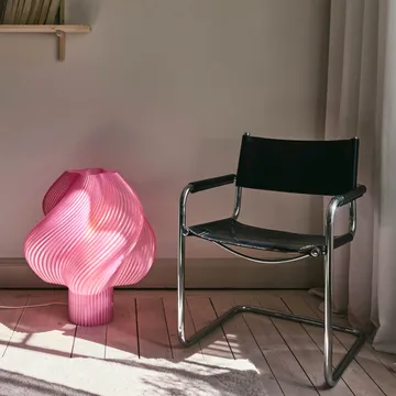 Soft Serve golvlampa - Rose Sorbet, Mega, 63 cm - Crème Atelier