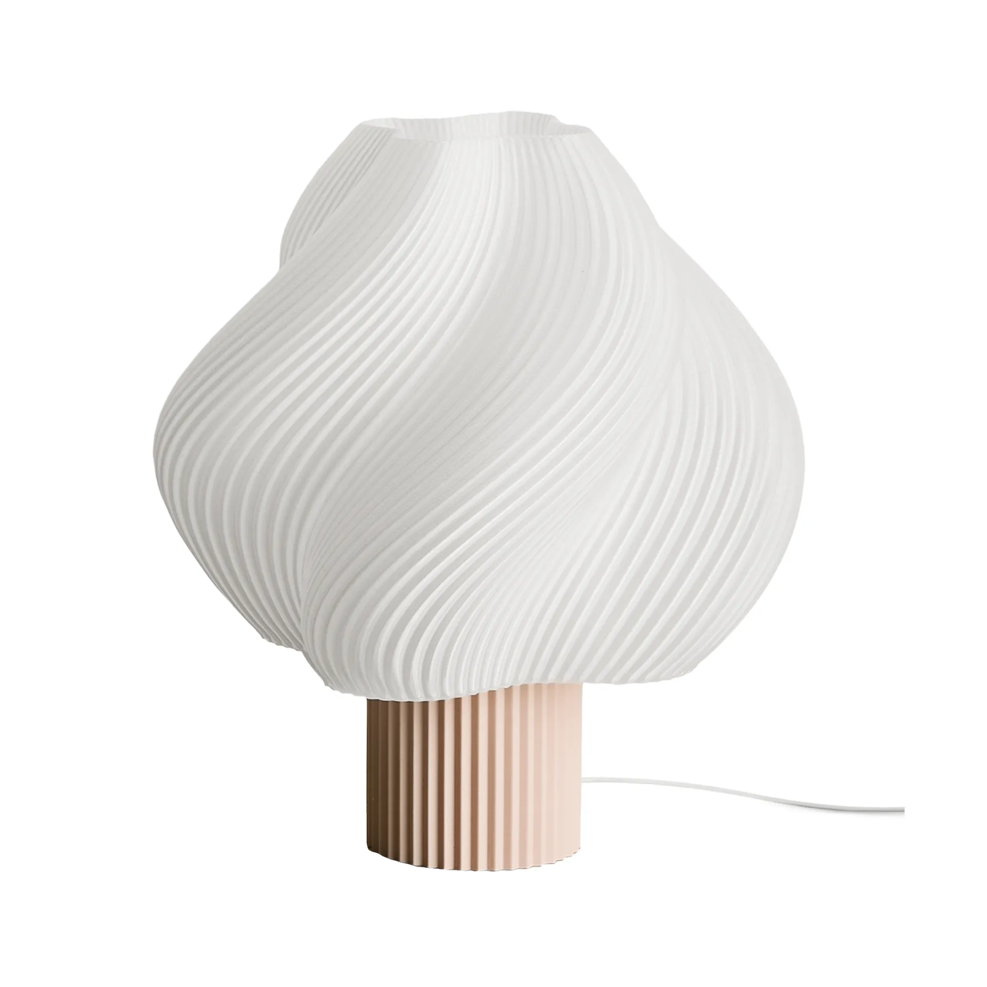 Soft Serve golvlampa, Wild strawberry, Mega, 63 cm Crème Atelier
