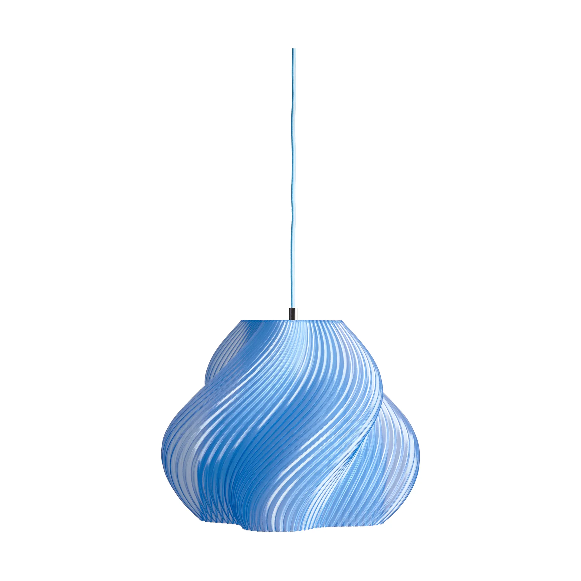 Soft Serve pendel, Blueberry sorbet-brass, 03, 30 cm Crème Atelier