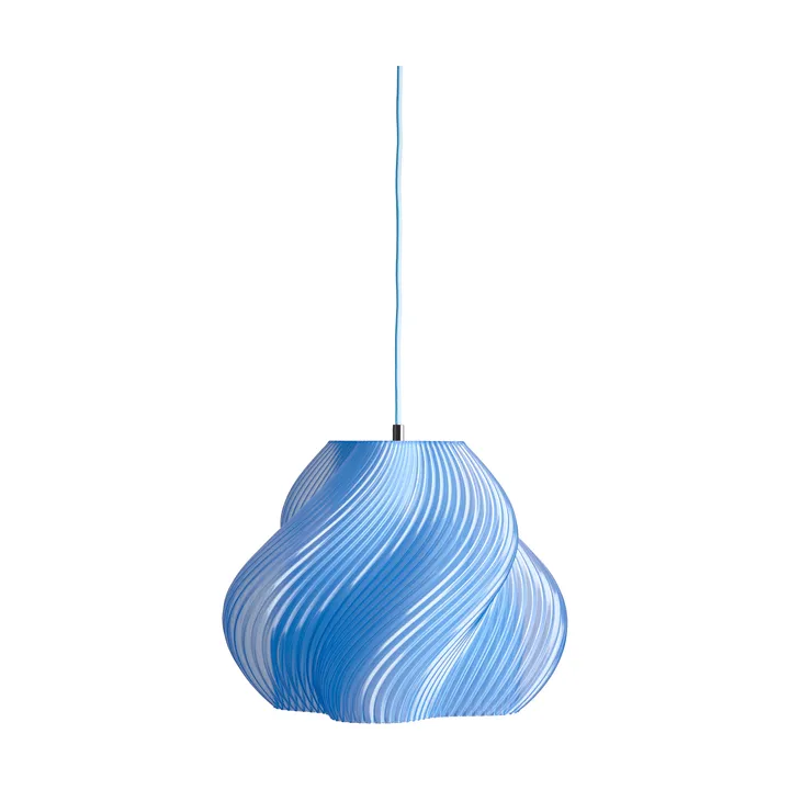Soft Serve pendel - Blueberry sorbet-chrome, 03, 30 cm - Crème Atelier