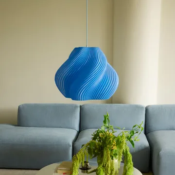 Soft Serve pendel - Blueberry sorbet-chrome, Mega, 60 cm - Crème Atelier