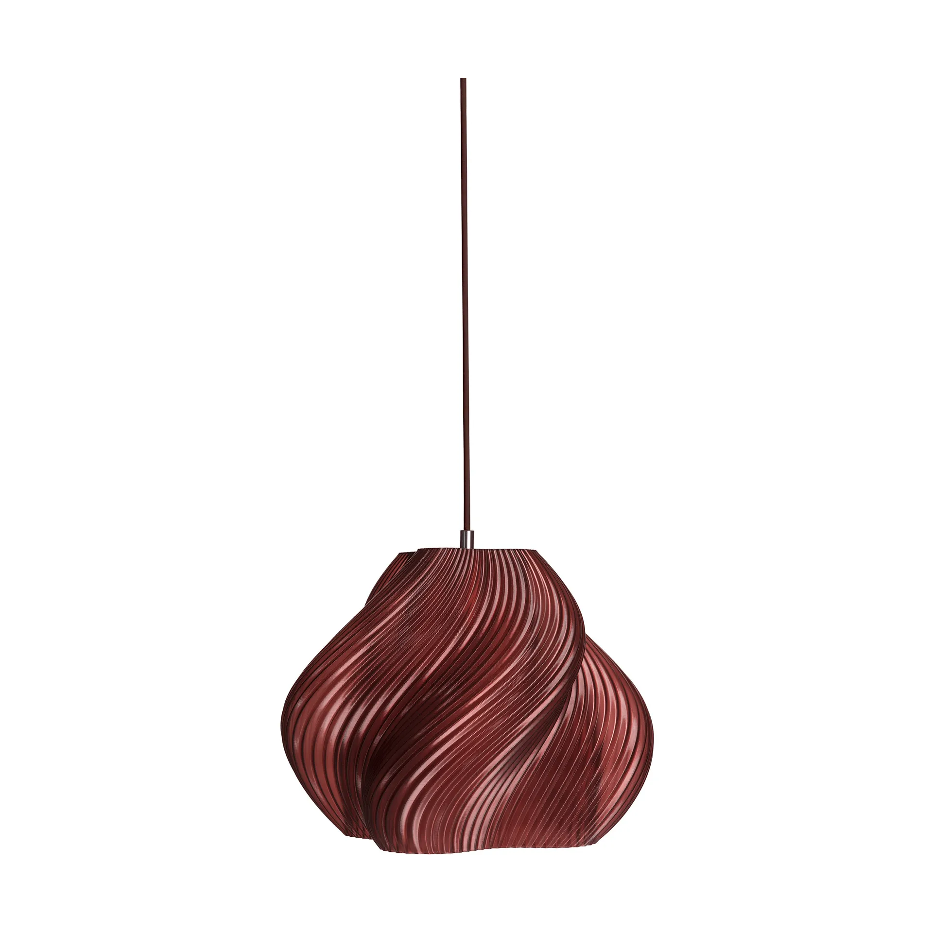 Soft Serve pendel, Cherry-chrome, 02, 25 cm Crème Atelier