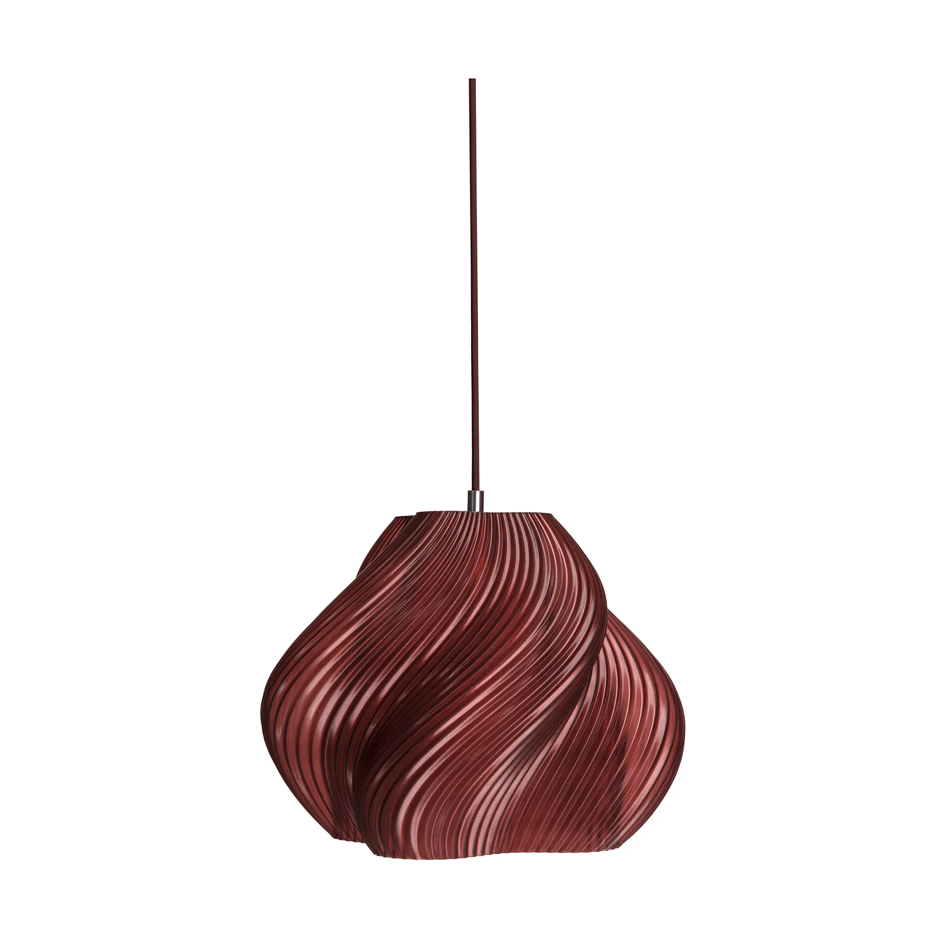 Soft Serve pendel, Cherry-chrome, 03, 30 cm Crème Atelier