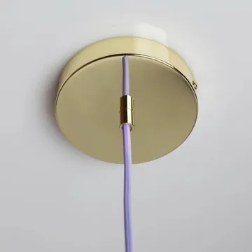 Soft Serve pendel - Lavender sorbet-brass, 01, 20 cm - Crème Atelier