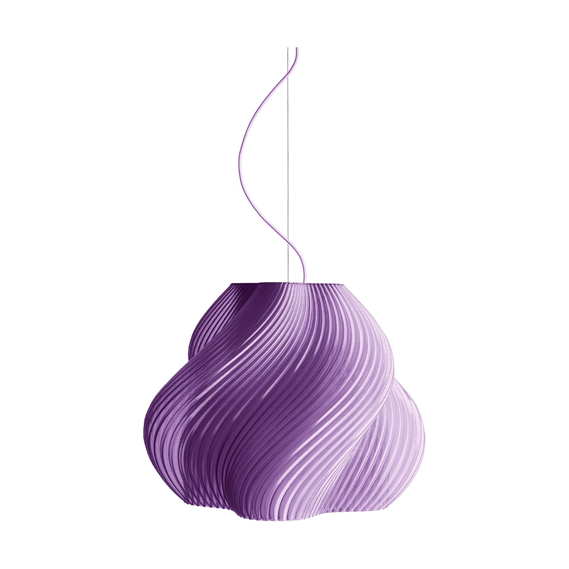Soft Serve pendel, Lavender sorbet-brass, Mega, 60 cm Crème Atelier