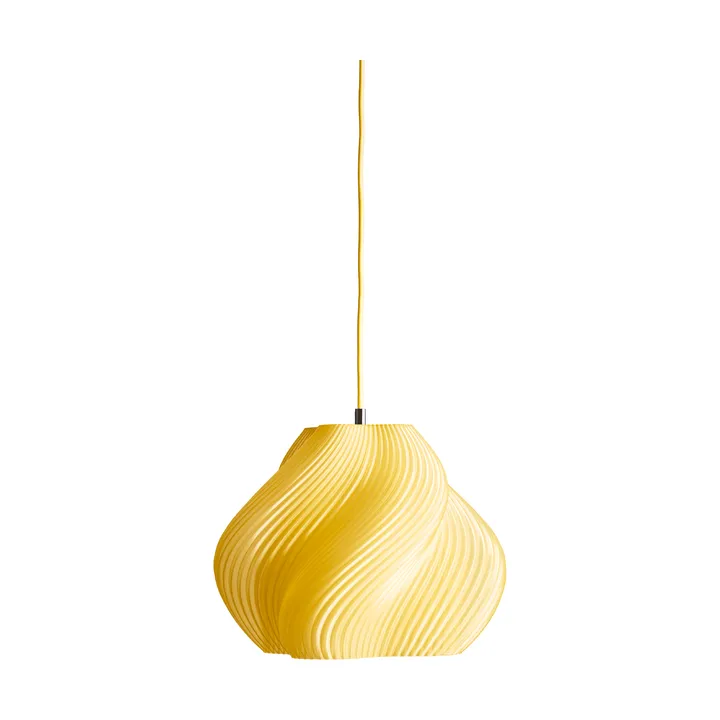 Soft Serve pendel - Limoncello sorbet-brass, 02, 25 cm - Crème Atelier