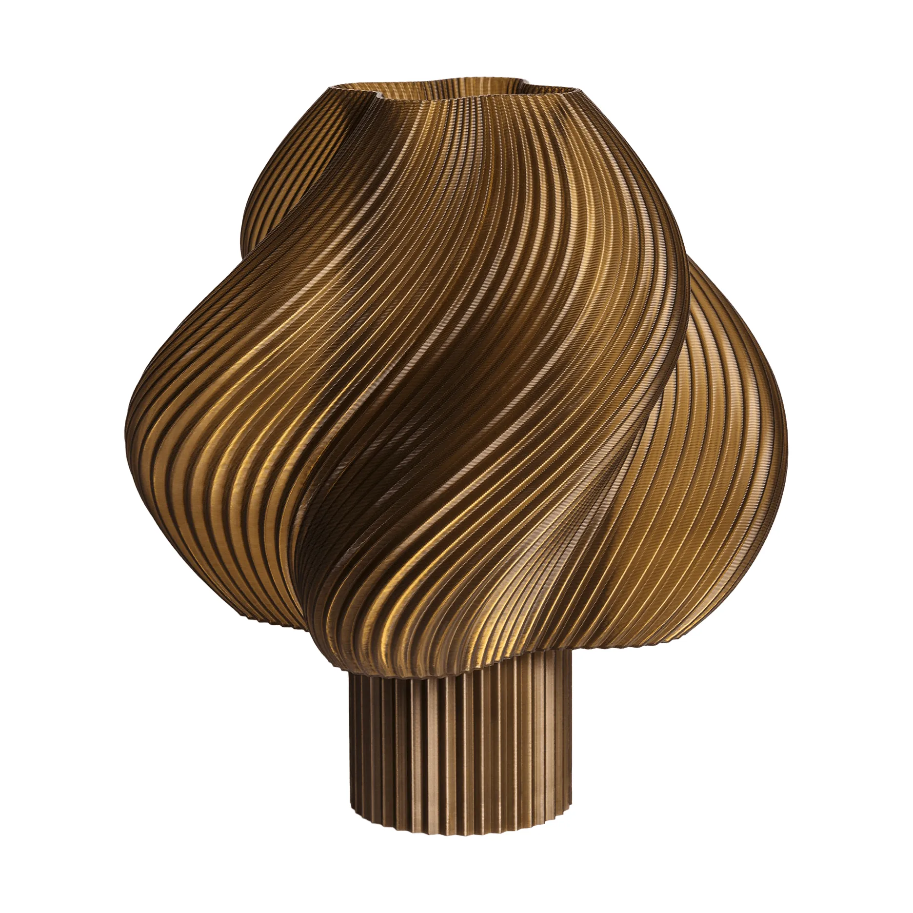 Soft Serve portabel bordslampa, Caramel, 23 cm Crème Atelier
